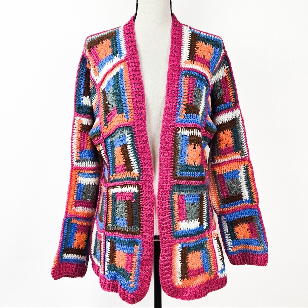 🦋LAST🦋 NWT Saachi Crochet Marrakesh Jacket